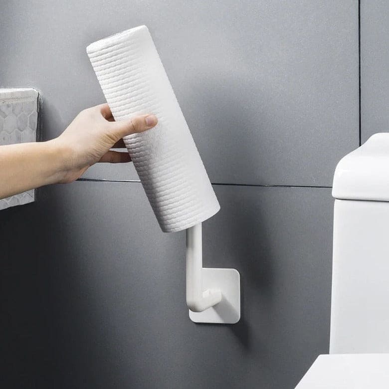 Multifunctional Hanger, Kitchen Paper Holder, Wall Mounted Bracket, Tray Holder Multifunctional Hanger, Kitchen Paper Holder, Wall Mounted Bracket, Tray Holder